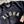 Load image into Gallery viewer, Mens Cotton T-Shirt in Black x Aloha applique